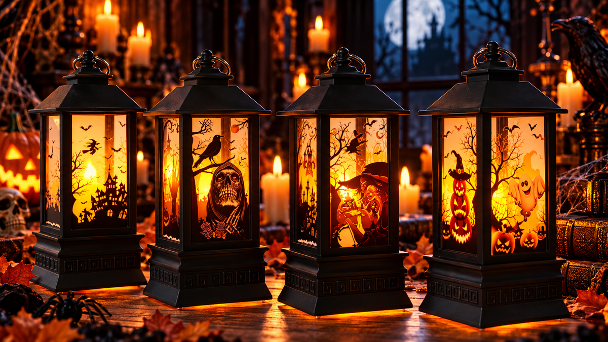 Bougie LED Halloween