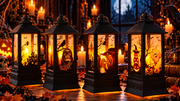 Bougie LED Halloween